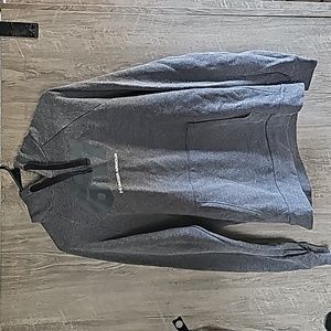 Under Armour Heatgear Loose- Medium in heather gray- "617" (Boston area code)